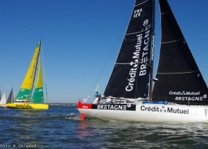 Record SNSM sur le Class40 Bretagne - Crédit Mutuel 