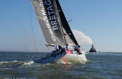 Record SNSM sur le Class40 Bretagne - Crédit Mutuel 