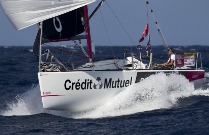 Sébastien SIMON sur Bretagne - Credit Mutuel