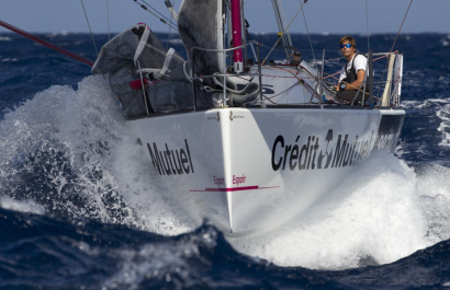 Sébastien SIMON sur Bretagne - Credit Mutuel