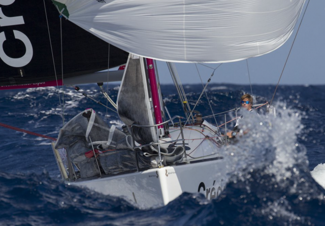 Sébastien SIMON sur Bretagne - Credit Mutuel