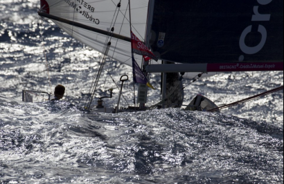 Sébastien SIMON sur Bretagne - Credit Mutuel