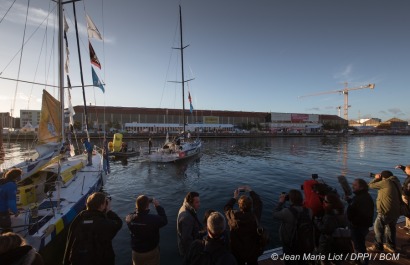 Ambiance sur la Transat Jacques Vabre 