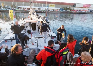 Ambiance sur la Transat Jacques Vabre 