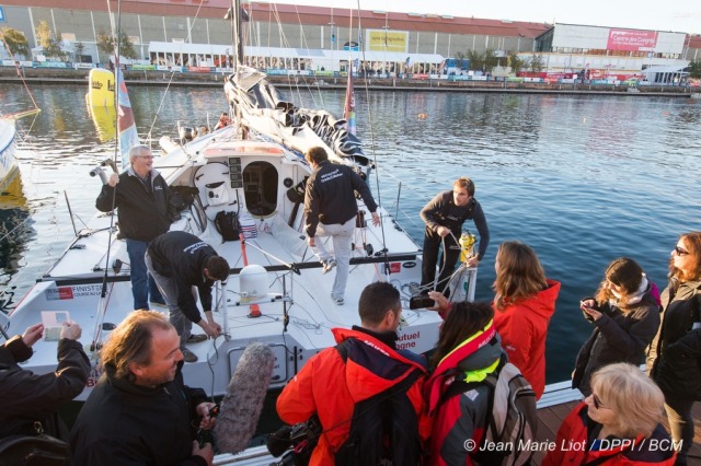 Ambiance sur la Transat Jacques Vabre