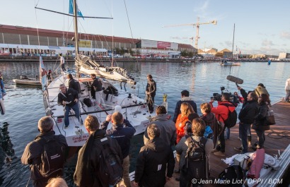 Ambiance sur la Transat Jacques Vabre 