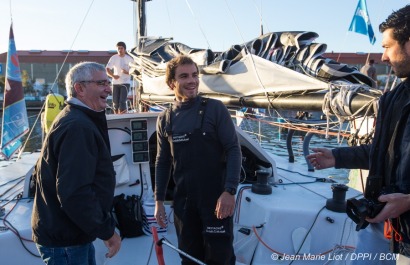 Ambiance sur la Transat Jacques Vabre 