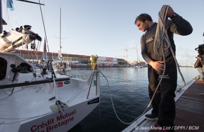 Ambiance sur la Transat Jacques Vabre 