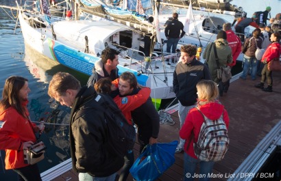 Ambiance sur la Transat Jacques Vabre 