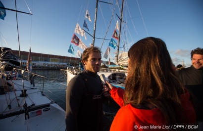 Ambiance sur la Transat Jacques Vabre 