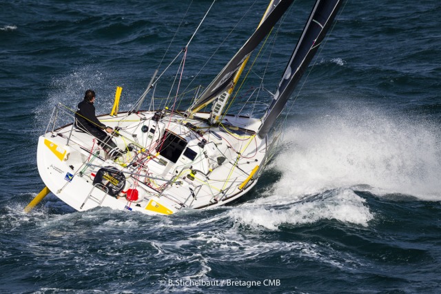 Sébastien SIMON sur Bretagne CMB Performance