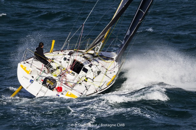 Sébastien SIMON sur Bretagne CMB Performance