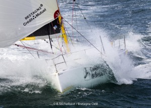 Sébastien SIMON sur Bretagne CMB Performance