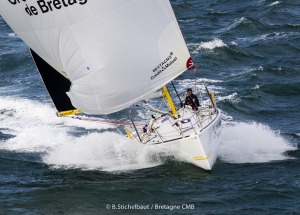 Sébastien SIMON sur Bretagne CMB Performance