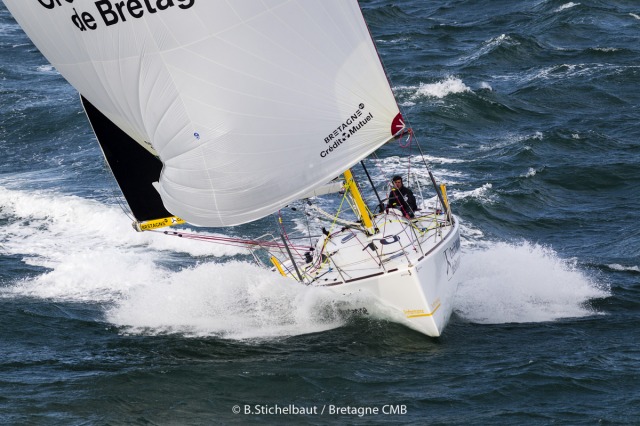 Sébastien SIMON sur Bretagne CMB Performance