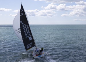 Figaro Bretagne Credit Mutuel Performance - Sebastien Simon et Xavier Macaire - Transat AG2R LA MONDIALE 2016 - Concarneau le 31