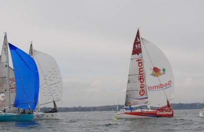 Ambiance au départ de la Transat AG2R