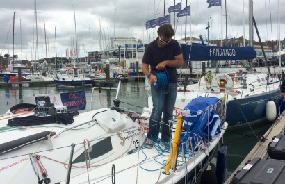 Aymeric Decroocq à Cowes