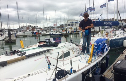 Aymeric Decroocq à Cowes