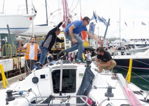 Aymeric Decroocq à Cowes