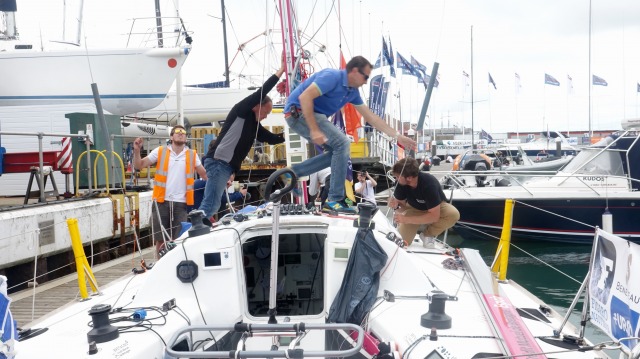 Aymeric Decroocq à Cowes