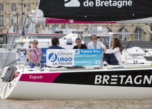 Run d'exhibition lors de la Solitaire Urgo Le Figaro 2017 - Bordeaux le 31/05/2017