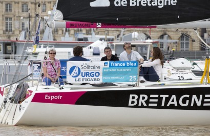 Run d'exhibition lors de la Solitaire Urgo Le Figaro 2017 - Bordeaux le 31/05/2017