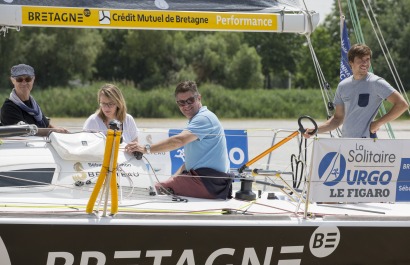 Run d'exhibition lors de la Solitaire Urgo Le Figaro 2017 - Bordeaux le 31/05/2017