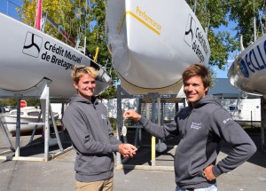 Remise des clés du bateau Performance