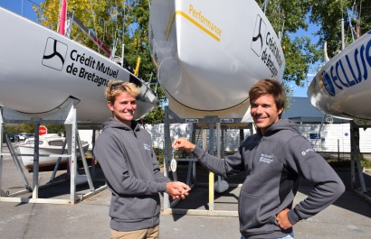 Remise des clés du bateau Performance