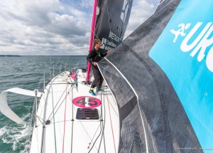 TOM LAPERCHE, Skipper du Figaro Bretagne CMB Espoir, le 24 mai 2019, photo © Jean-Marie LIOT