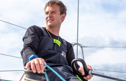 TOM LAPERCHE, Skipper du Figaro Bretagne CMB Espoir, le 24 mai 2019, photo © Jean-Marie LIOT