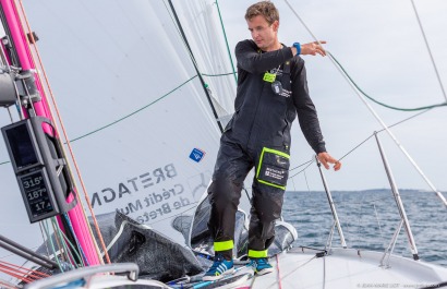 TOM LAPERCHE, Skipper du Figaro Bretagne CMB Espoir, le 24 mai 2019, photo © Jean-Marie LIOT