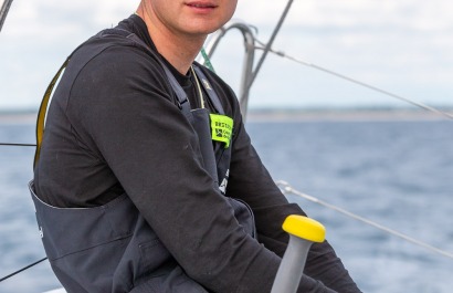 TOM LAPERCHE, Skipper du Figaro Bretagne CMB Espoir, le 24 mai 2019, photo © Jean-Marie LIOT