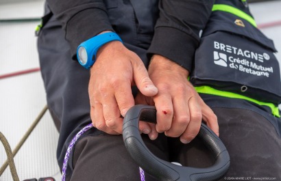 TOM LAPERCHE, Skipper du Figaro Bretagne CMB Espoir, le 24 mai 2019, photo © Jean-Marie LIOT