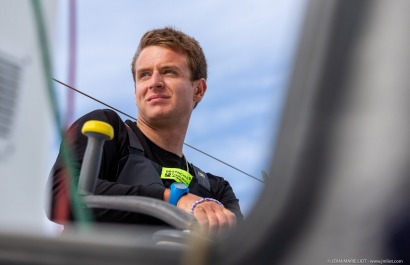 TOM LAPERCHE, Skipper du Figaro Bretagne CMB Espoir, le 24 mai 2019, photo © Jean-Marie LIOT