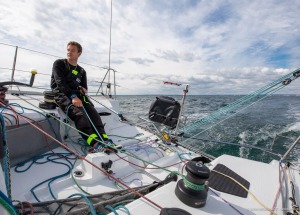 TOM LAPERCHE, Skipper du Figaro Bretagne CMB Espoir, le 24 mai 2019, photo © Jean-Marie LIOT