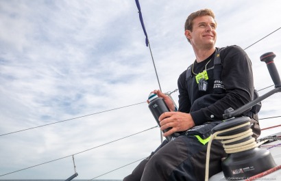 TOM LAPERCHE, Skipper du Figaro Bretagne CMB Espoir, le 24 mai 2019, photo © Jean-Marie LIOT