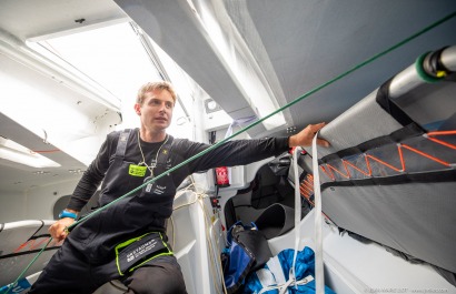 TOM LAPERCHE, Skipper du Figaro Bretagne CMB Espoir, le 24 mai 2019, photo © Jean-Marie LIOT