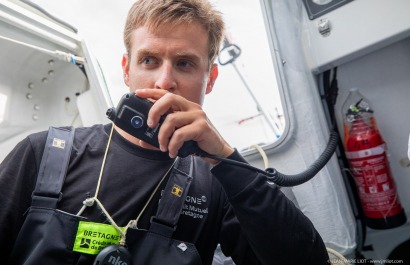 TOM LAPERCHE, Skipper du Figaro Bretagne CMB Espoir, le 24 mai 2019, photo © Jean-Marie LIOT