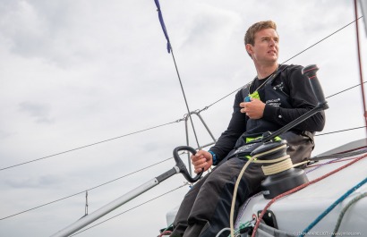 TOM LAPERCHE, Skipper du Figaro Bretagne CMB Espoir, le 24 mai 2019, photo © Jean-Marie LIOT