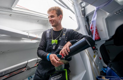 TOM LAPERCHE, Skipper du Figaro Bretagne CMB Espoir, le 24 mai 2019, photo © Jean-Marie LIOT