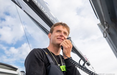 TOM LAPERCHE, Skipper du Figaro Bretagne CMB Espoir, le 24 mai 2019, photo © Jean-Marie LIOT
