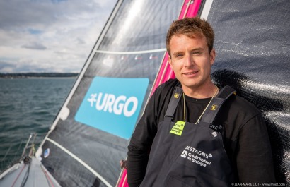 TOM LAPERCHE, Skipper du Figaro Bretagne CMB Espoir, le 24 mai 2019, photo © Jean-Marie LIOT