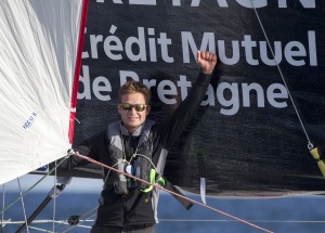 Tom LAPERCHE, 2eme de 1ere étape de la Solitaire URGO Le Figaro