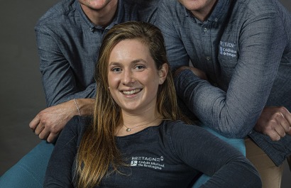 Portraits de skippers Figaro3 Bretagne Credit Mutuel 2020, à Brest le 16 janvier 2020, photo © Jean-Marie LIOT / BCM