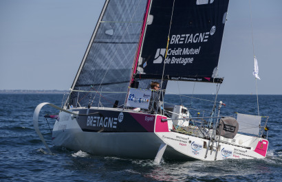 Arrivees des Figaro Beneteau 3 lors de la Drheam Cup 2020 - La Trinite sur Mer le 21/07/2020