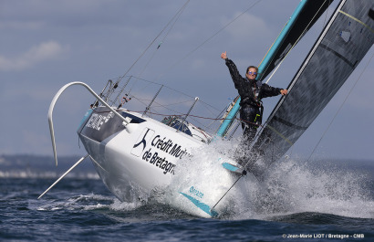 Élodie Bonafous, skipper Bretagne-CMB Océane 