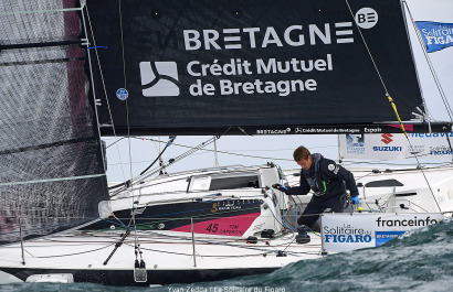 Dimanche 30 aout 2020, départ de la Solitaire du Figaro 2020, Saint-Quay- Portrieux.