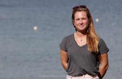 Elodie Bonafous (Team Bretagne CMB Oceane) - La Solitaire du Figaro 2020 - Saint Quay Portrieux le 27/08/2020